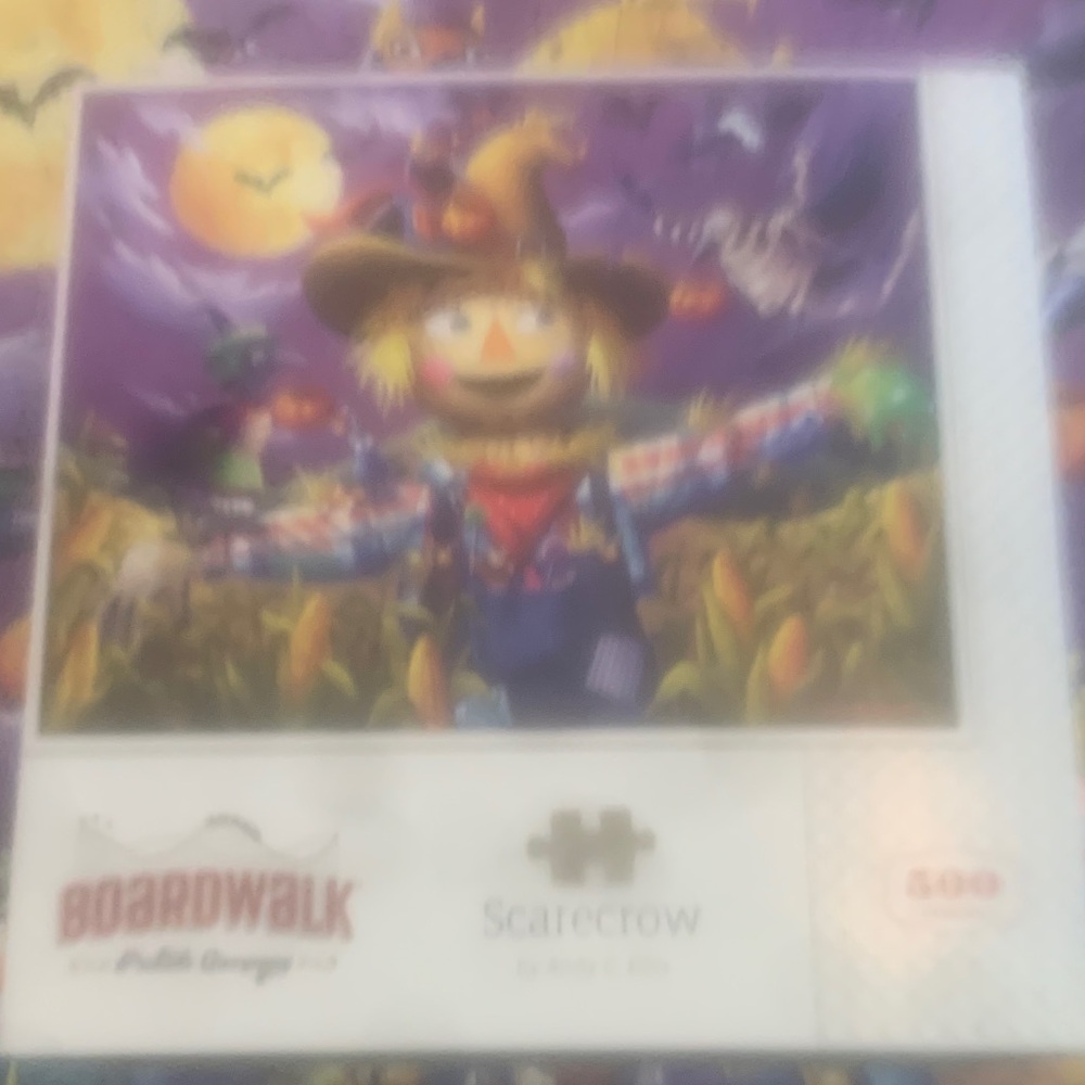 Puzzle by Boardwalk. 500ct. Scarecrow
